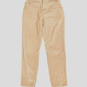BDG Urban Outfitters Mom High Rise Corduroy Pants - Womens Size 29 - Light Tan